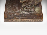 Jan desmarets (1961), two heads, artist proof, n° iv/iv 35.5 cm. (13.98 in.) - afbeelding 9 van  9