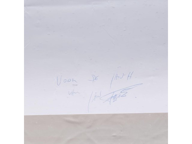 Jan fabre - foto voor jan hoet - afbeelding 2 van  3