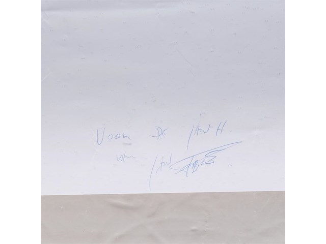 Jan fabre - foto voor jan hoet - afbeelding 2 van  2