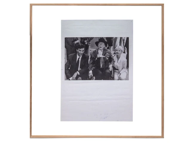 Jan fabre - foto voor jan hoet - afbeelding 1 van  2