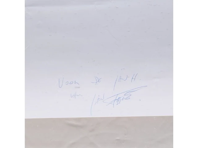 Jan fabre - foto voor jan hoet - afbeelding 2 van  2