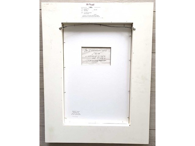 Jan schoonhoven - t87-32 - oost-indische inkt op papier - afbeelding 4 van  5