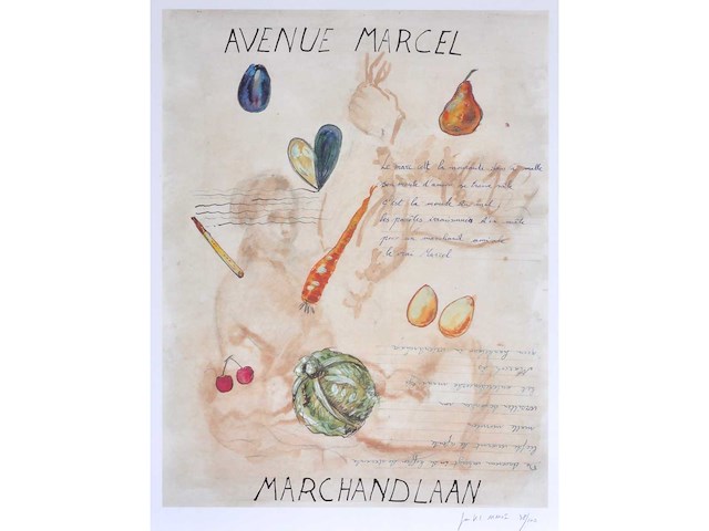 Jan van imschoot - avenue marcel marchandlaan - offset - afbeelding 1 van  2