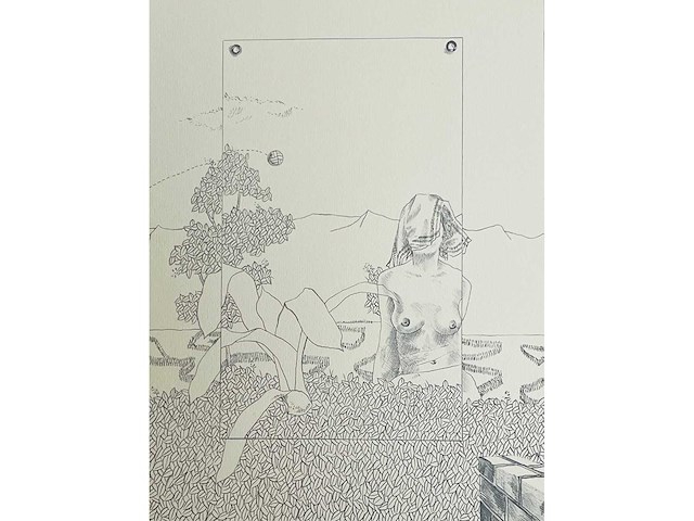 Jan vanriet - lithografie - afbeelding 1 van  7