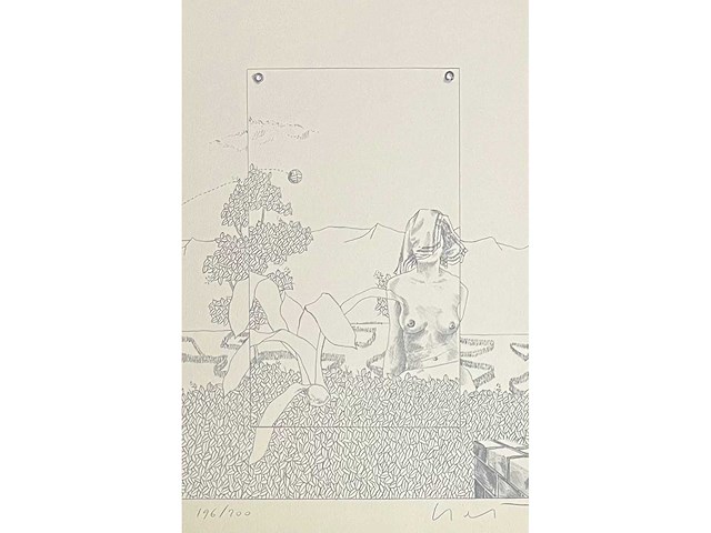 Jan vanriet - lithografie - afbeelding 4 van  7