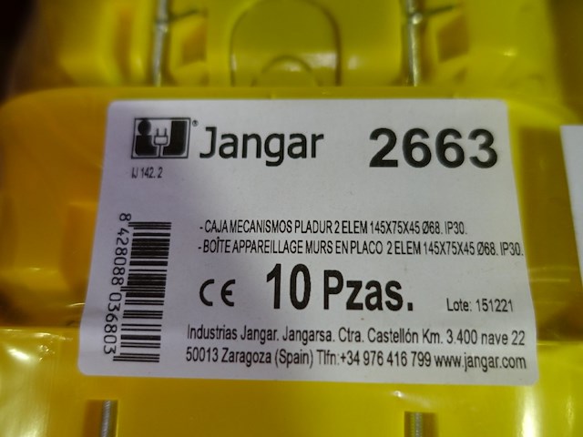 Jangar inbouwdozen - afbeelding 2 van  5