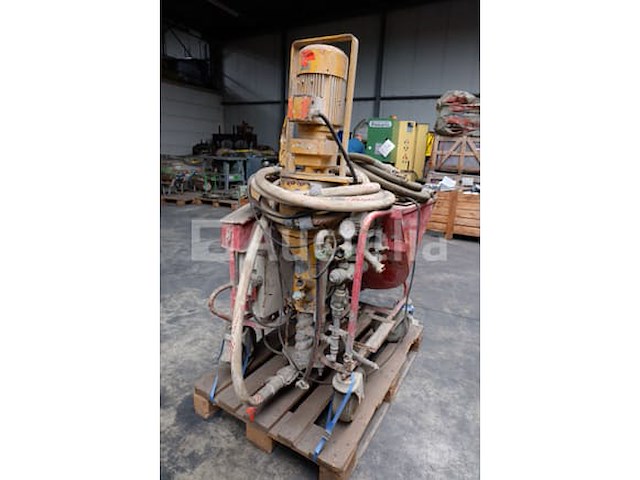 Jansen-trolley-gemonteerde gipsprojector, onleesbaar model - afbeelding 3 van  15