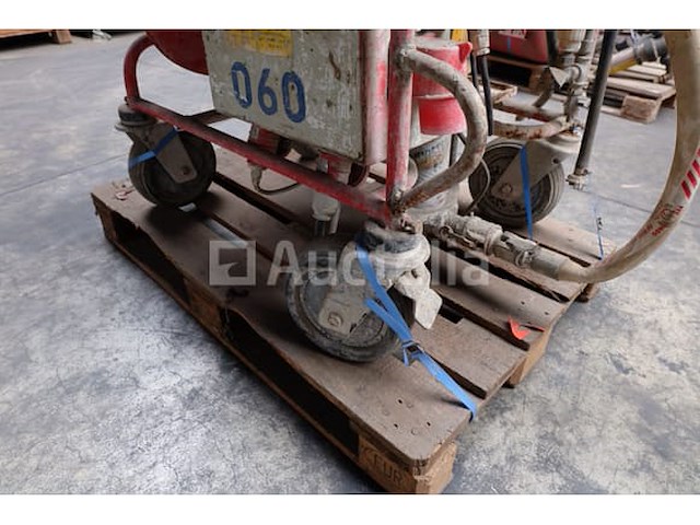 Jansen-trolley-gemonteerde gipsprojector, onleesbaar model - afbeelding 5 van  15