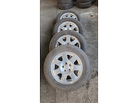 Jante en aluminium avec pneu (4x) - afbeelding 4 van  7