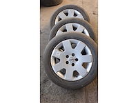 Jante en aluminium avec pneu (4x) - afbeelding 5 van  8
