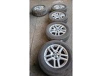 Jante en aluminium avec pneu (5x) - afbeelding 1 van  10