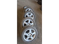 Jante en aluminium avec pneu (5x) - afbeelding 12 van  14