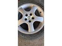 Jante en aluminium avec pneu (5x) - afbeelding 13 van  14
