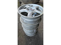 Jante en aluminium saab (4x) - afbeelding 1 van  4