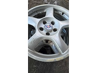 Jante en aluminium saab (4x) - afbeelding 2 van  4