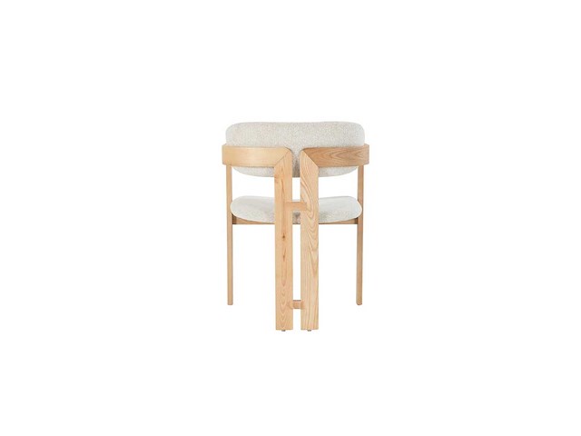 Japandi eetkamerstoel naturel (6x) - afbeelding 2 van  6