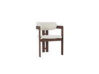 Japandi eetkamerstoel walnut (6x)