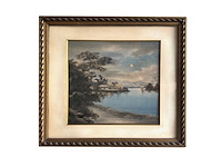 Japanese yuzen birodo velvet painting - afbeelding 1 van  33