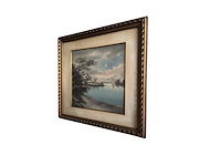 Japanese yuzen birodo velvet painting - afbeelding 25 van  33