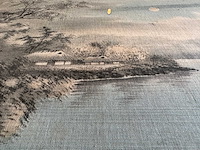 Japanese yuzen birodo velvet painting - afbeelding 26 van  27