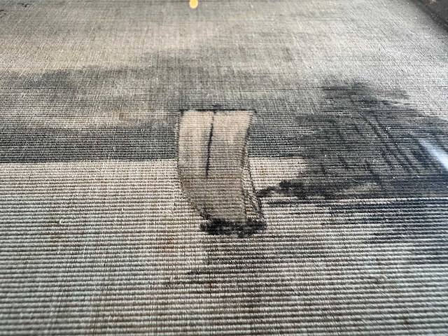 Japanese yuzen birodo velvet painting - afbeelding 17 van  27