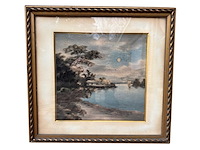 Japanese yuzen birodo velvet painting - afbeelding 20 van  27
