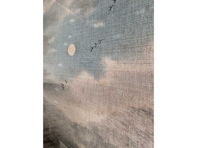 Japanese yuzen birodo velvet painting - afbeelding 13 van  27