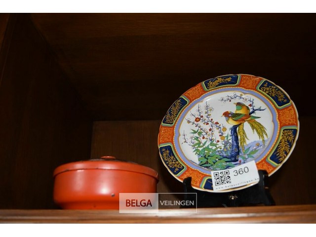 Japans bordje + dekselpotje - afbeelding 1 van  3