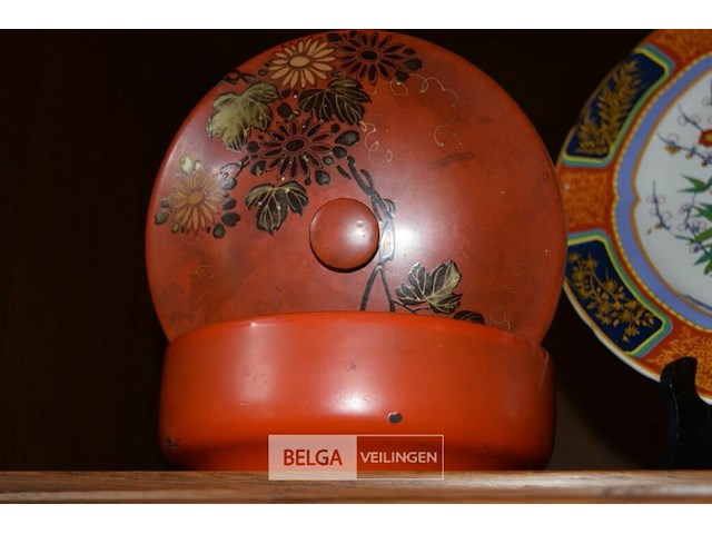 Japans bordje + dekselpotje - afbeelding 2 van  3