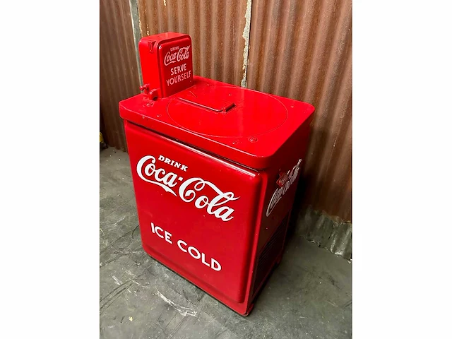 Jaren 1940 coca-cola vendo junior 123 dispenser. - afbeelding 2 van  8