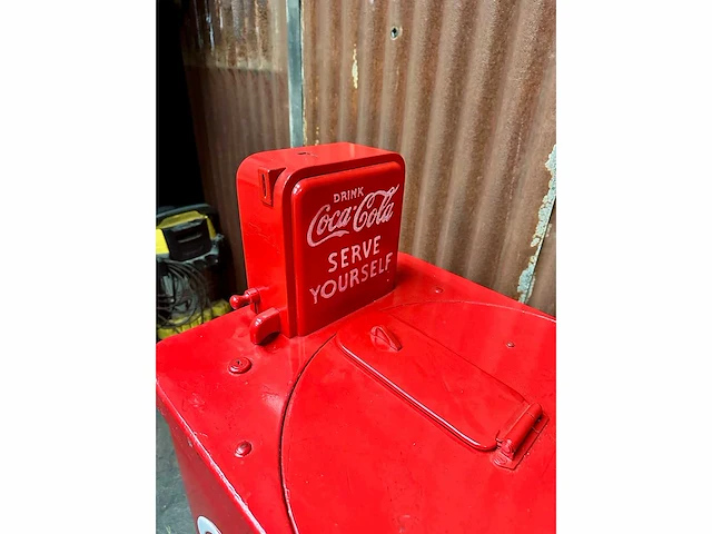 Jaren 1940 coca-cola vendo junior 123 dispenser. - afbeelding 3 van  8