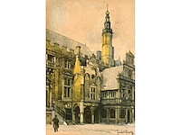 Jaroslav setelik - aquarel - ingelijst - afbeelding 1 van  9