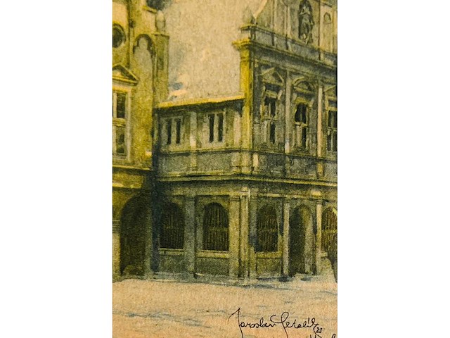 Jaroslav setelik - aquarel - ingelijst - afbeelding 7 van  9