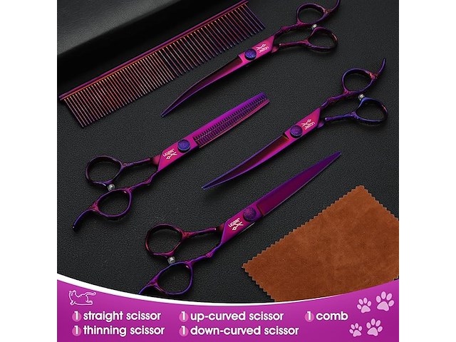 Jason hondentrimschaarset - afbeelding 3 van  3