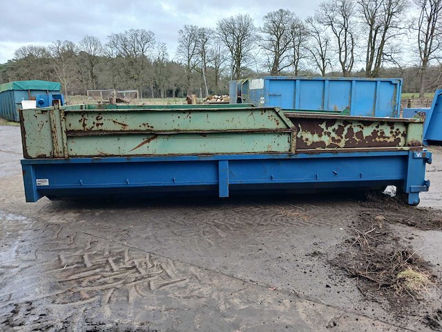 Jaspers nv afzetcontainer - hefbeugel en rollen - afbeelding 2 van  9