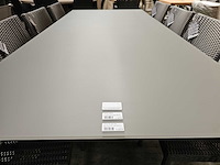 Jati-kebon - alu tuintafel arolla taupe 220 x 100cm + taupe glas - afbeelding 4 van  4