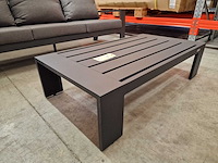 Jati-kebon - lounge set merano antraciet met kussens olefin antraciet - afbeelding 8 van  9