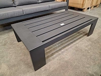 Jati-kebon - lounge set merano antraciet met kussens olefin antraciet - afbeelding 5 van  10