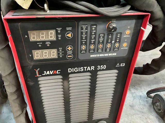 Javac digistar 350 mig lasapparaat - afbeelding 4 van  8