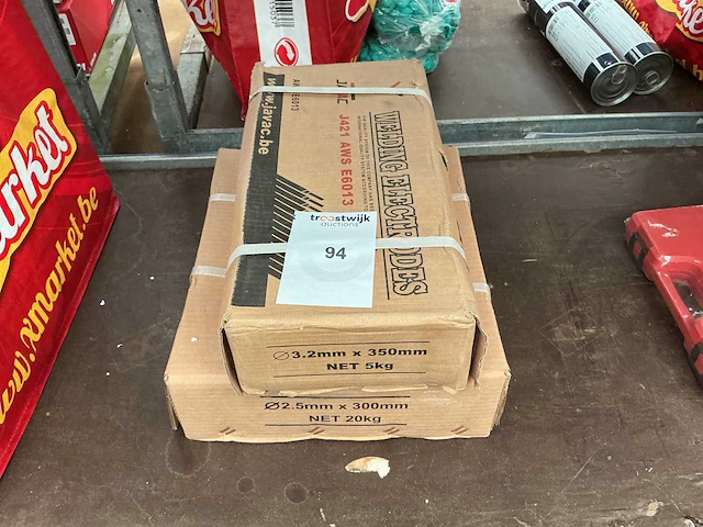 Javac j421 aws e6013 laselektrode inhoud 8 x 5 kg - afbeelding 2 van  2