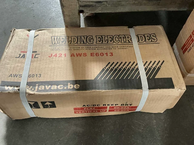 Javac j421 aws e6013 laselektrode inhoud 8 x 5 kg - afbeelding 2 van  2