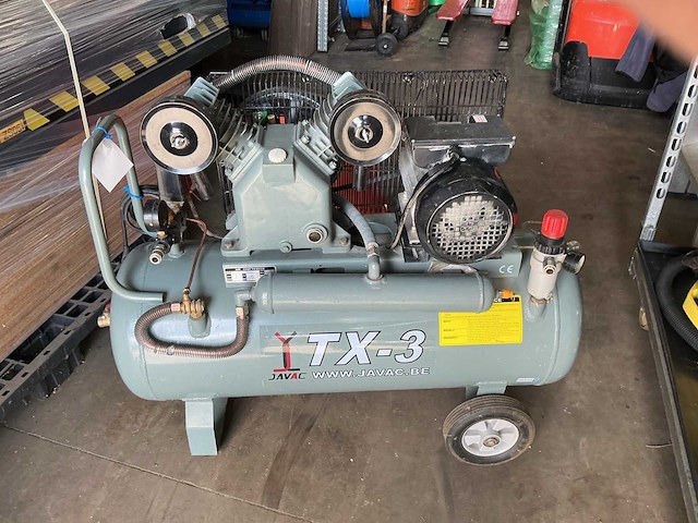 Javac tx-3 luchtcompressor 4 hp - afbeelding 1 van  3