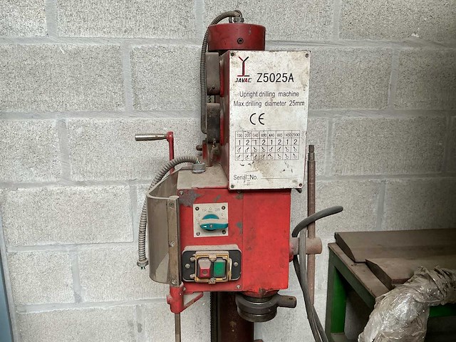 Javac z5025a kolomboormachine - afbeelding 1 van  3