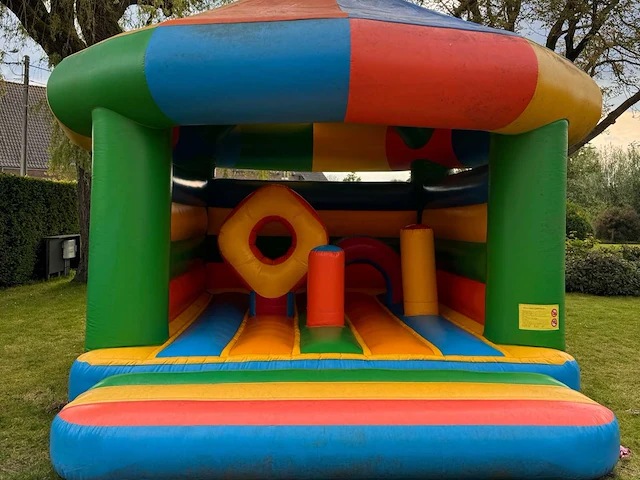 Jb inflatable circus hindernisbaan & springkussen - afbeelding 8 van  12