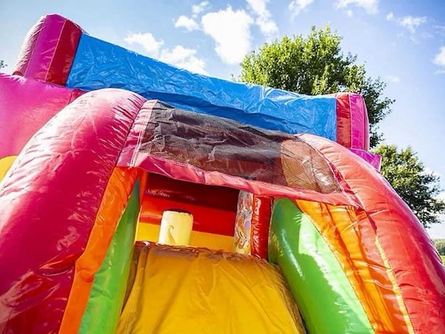 Jb-inflatables unicorn kiddy ride - afbeelding 4 van  6