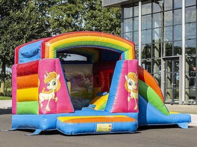 Jb-inflatables unicorn kiddy ride - afbeelding 1 van  6