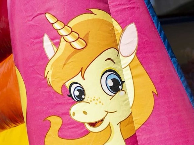Jb-inflatables unicorn kiddy ride - afbeelding 6 van  6