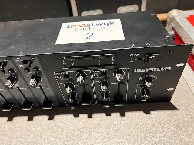 Jb mixer - mix 5.2 - analoge mengtafel 19" - afbeelding 2 van  3