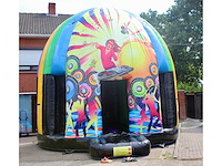 Jb springkasteel “disco" - afbeelding 1 van  6