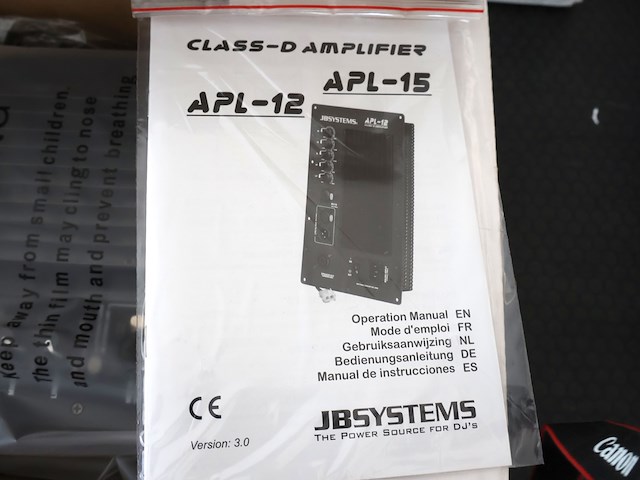Jb systems amplifier - afbeelding 5 van  5